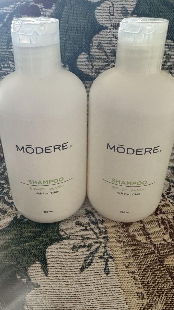 MÖDERE SHAMPOO 350mL 2本セット モデーア 新品シャンプーMÖDERE. SHAMPOO 350ml 2本セット