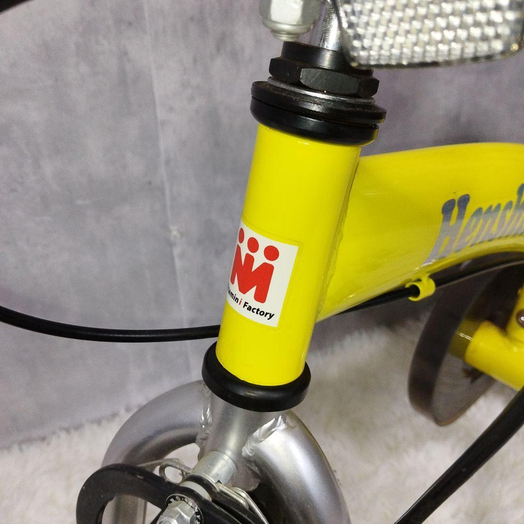 Henshin Bike へんしんバイク 12インチ イエロー　スタンド付