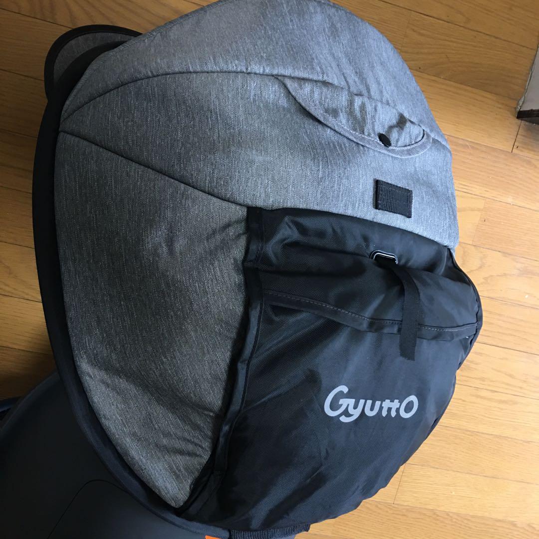 自転車用チャイルドシート、雨よけカーバ付き