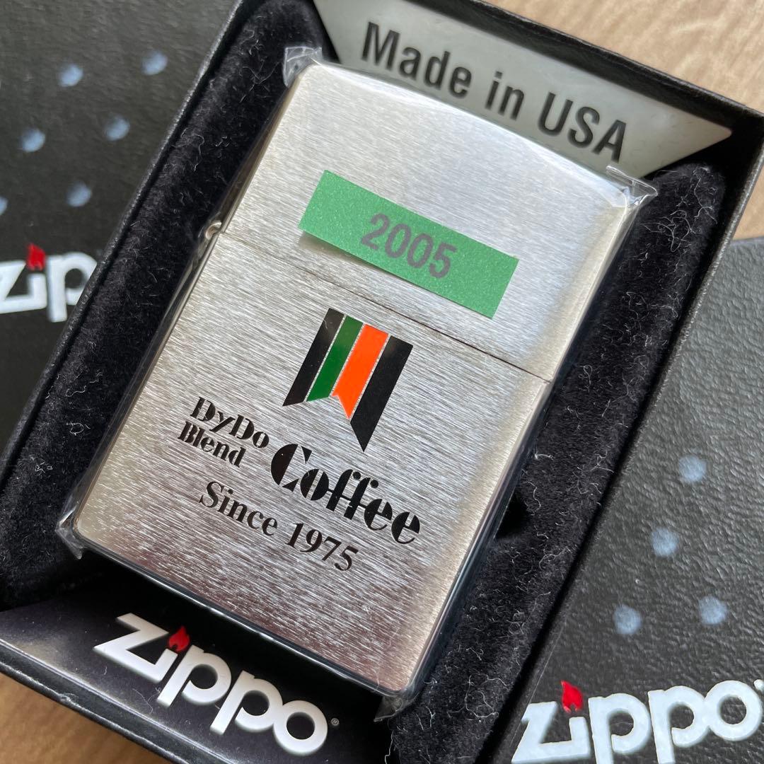 【未使用品】zippo 2005年 vintage DYDOブレンドCOFFEE
