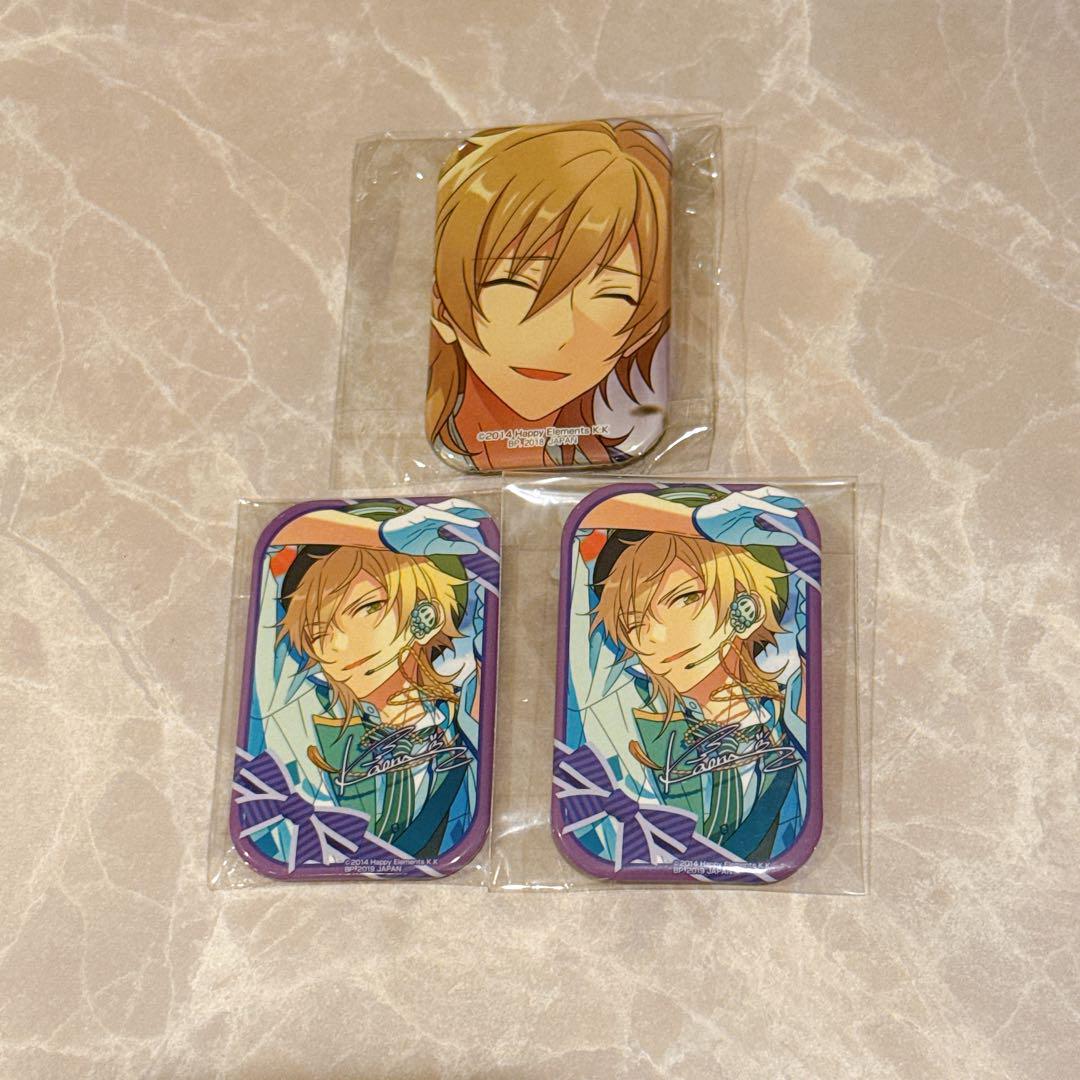 新品★あんスタ★UNDEAD【羽風薫】一番カフェ★スクエア★缶バッジ★2点セット 新品☆あんスタ☆UNDEAD【羽風薫】一番カフェ☆スクエア☆缶