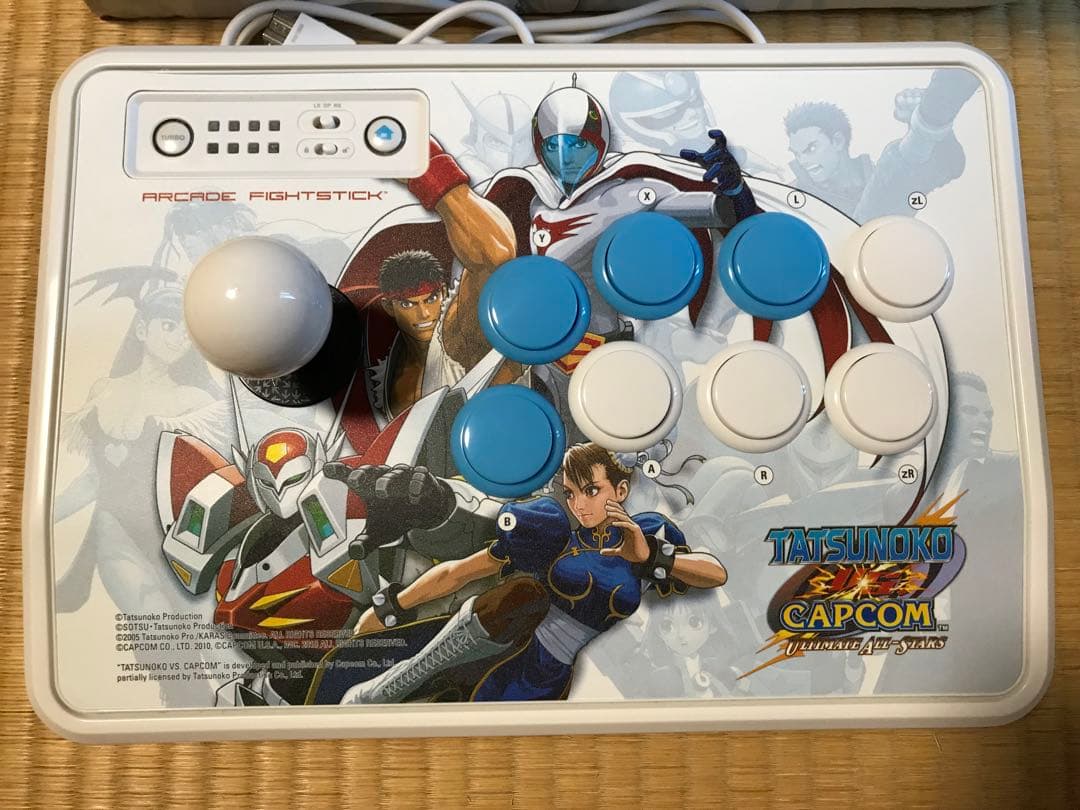 MadCatz タツノコVS.カプコン Wii アケコン