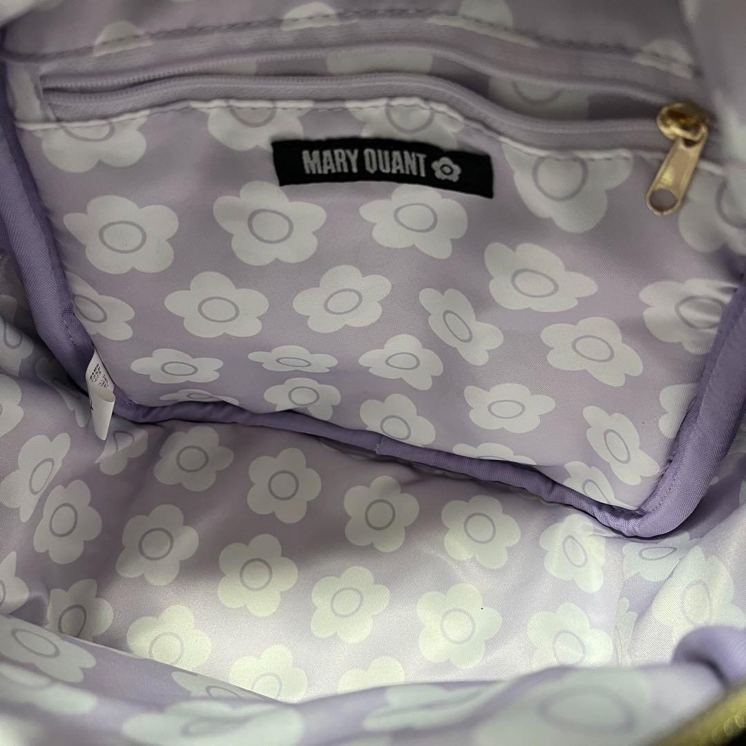 新品未使用　MARY QUANT　Disney　コラボ　リュック　ブラック