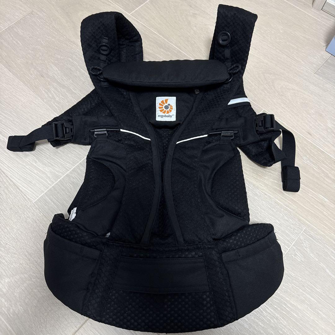 【美品】エルゴベビー　オムニブリーズ　ブラック