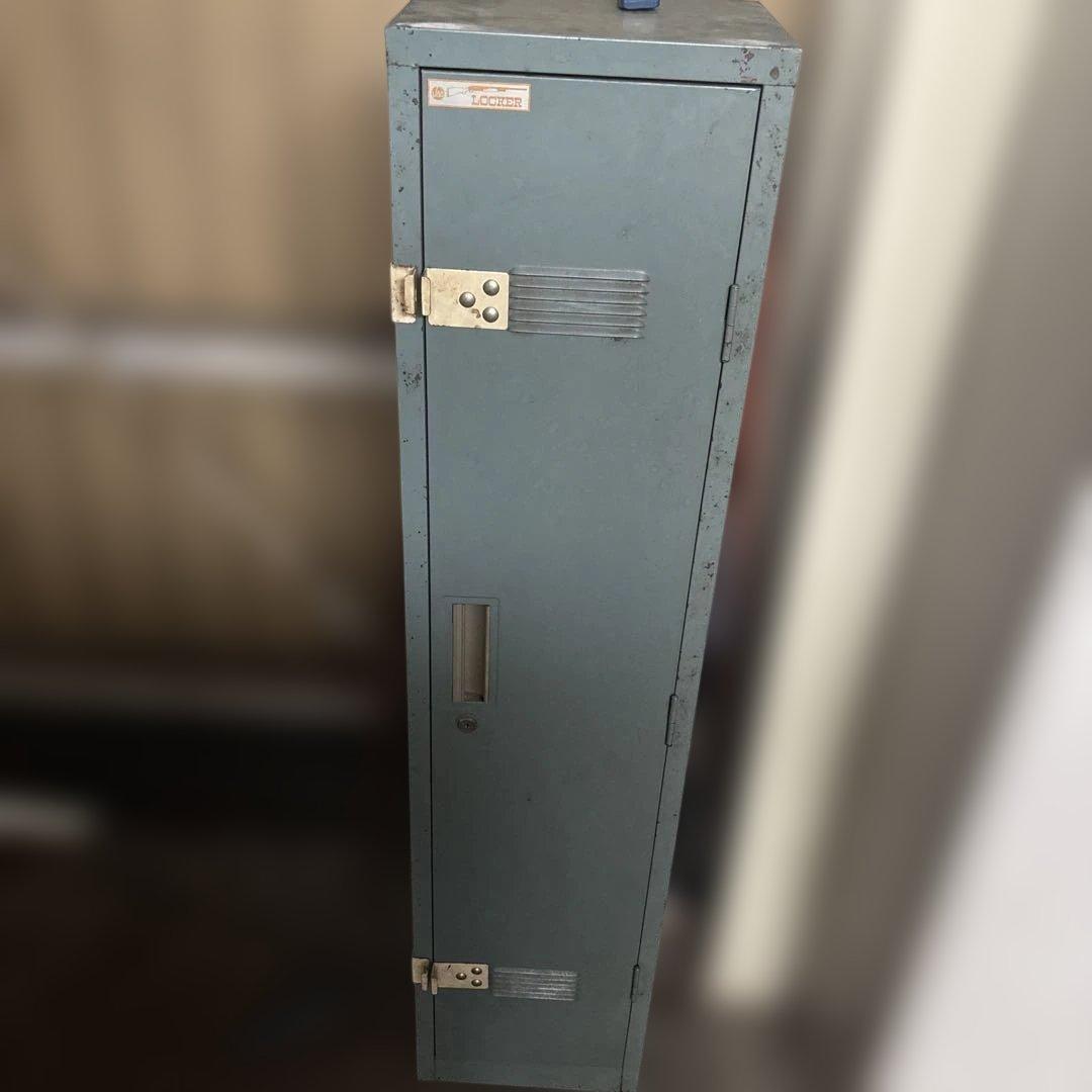 おまけ付 ロッカー 鍵付き グレー ガン ロッカー目立った傷や汚れなし 新作入荷!