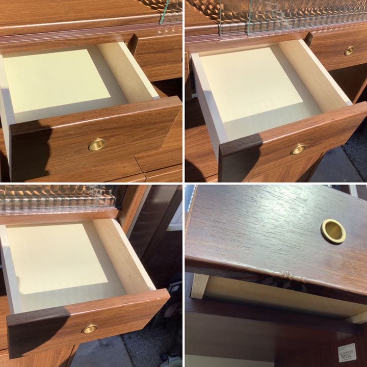 福岡市内限定】NOCE ノーチェ キッチンボード 食器棚 レンジボード