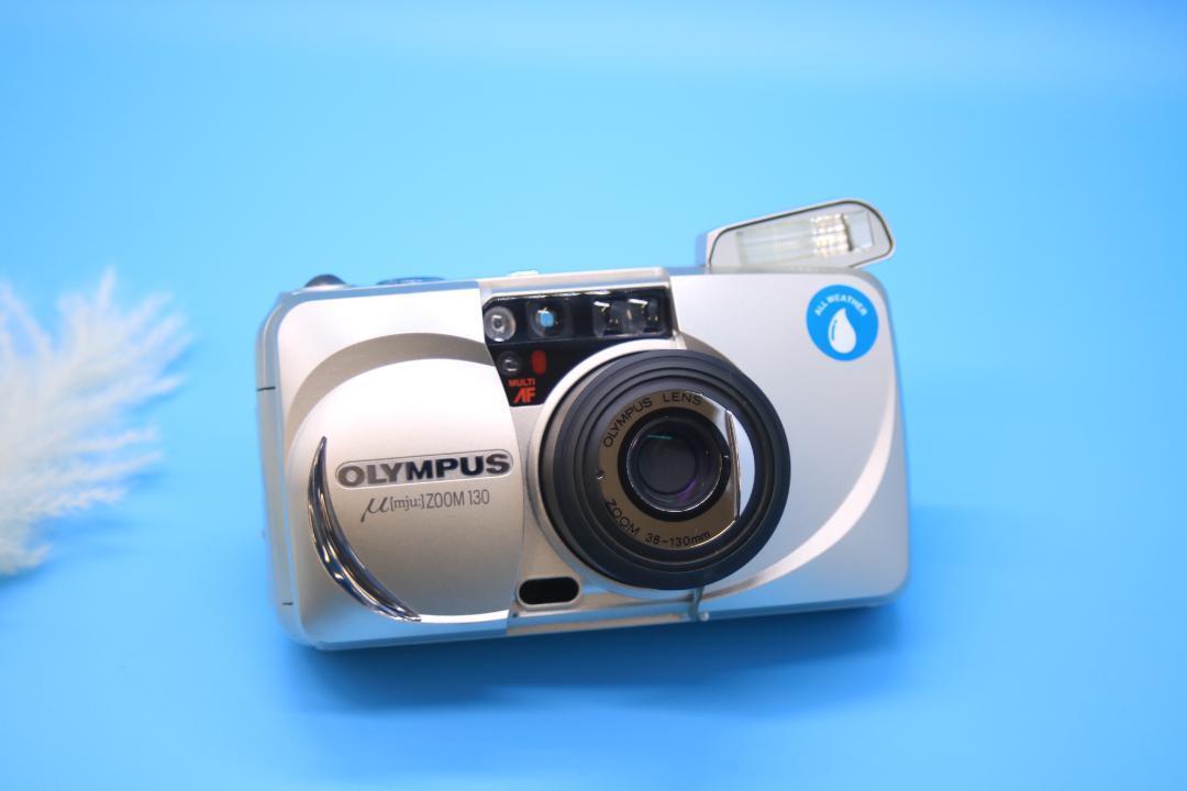 ❁美品❁OLYMPUS コンパクトフィルムカメラ μ[mju] ZOOM 130