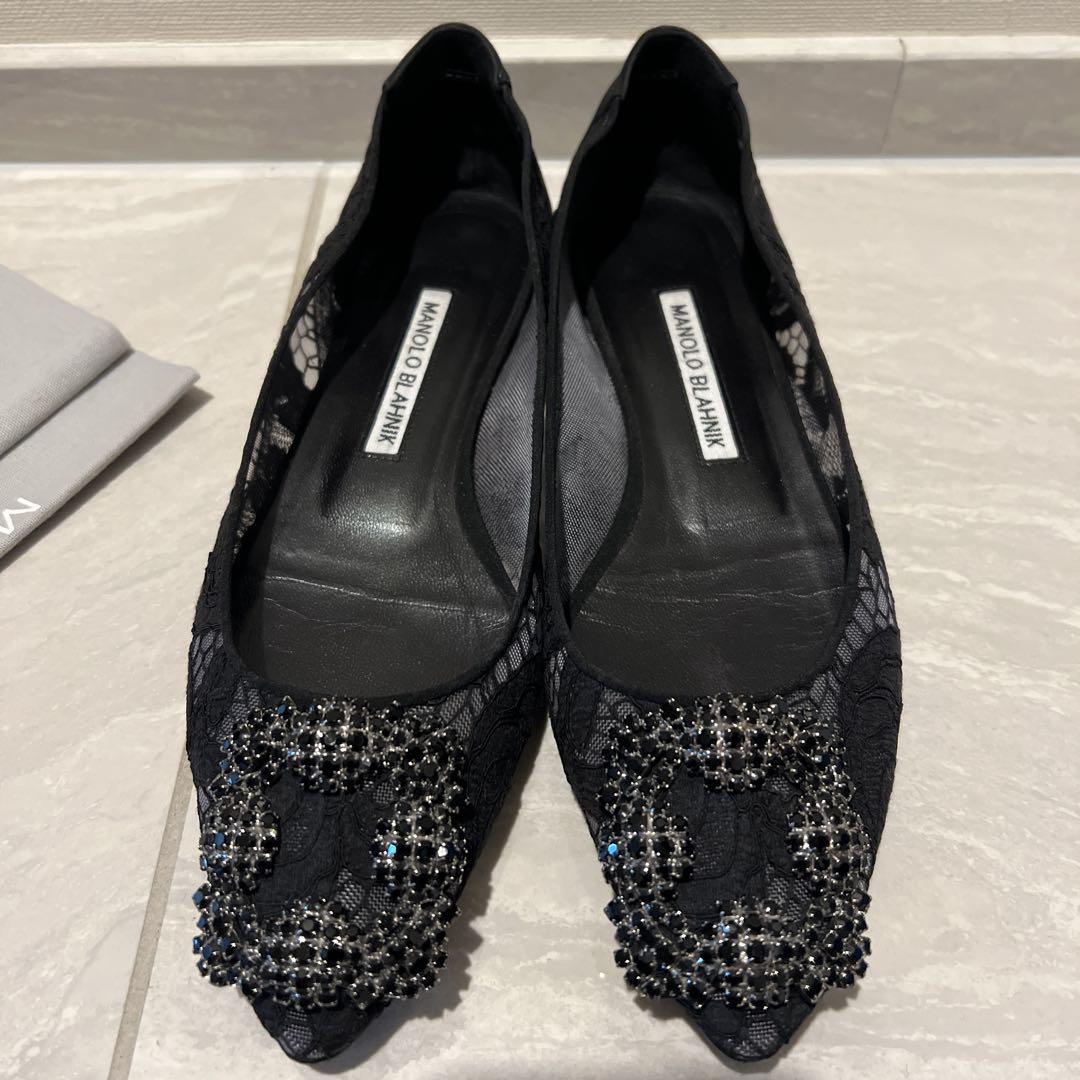MANOLO BLAHNIKマノロブラニクHANGISI ハンギシ レース36