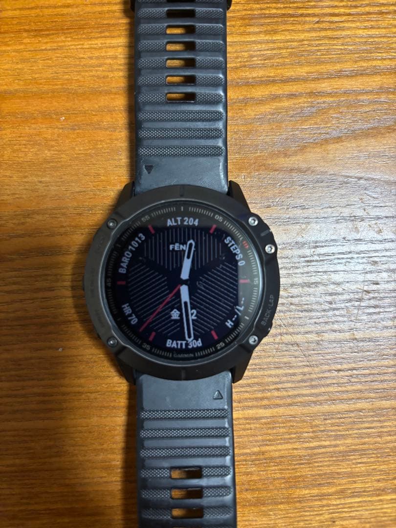 週末値下げ　GARMIN(ガーミン) fenix 6X Sapphire