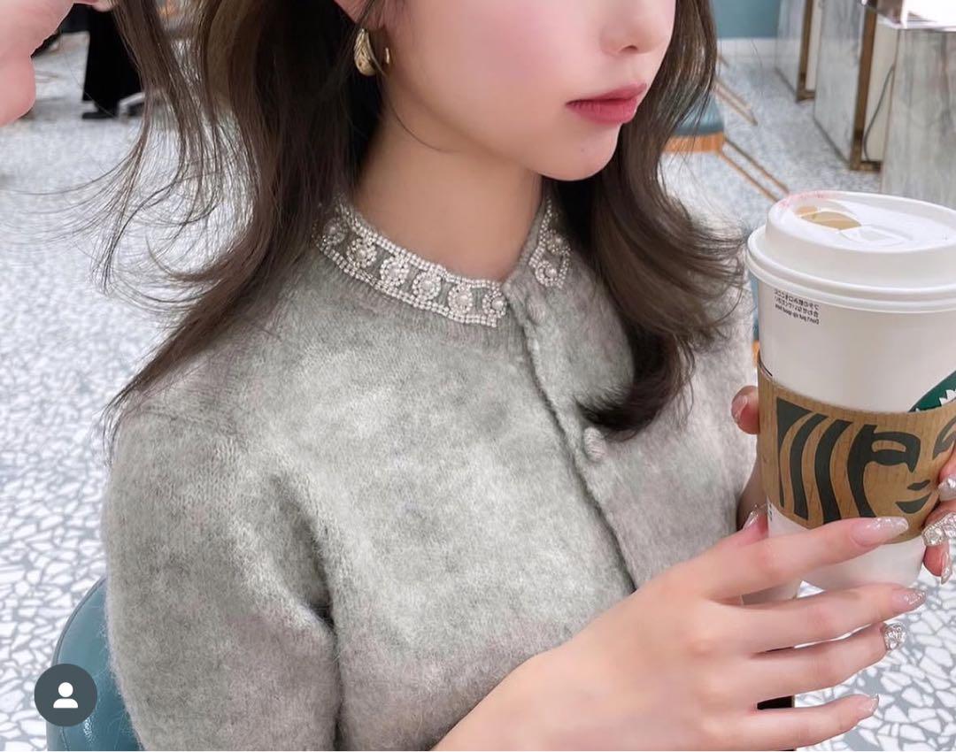ZARA ニットカーディガン