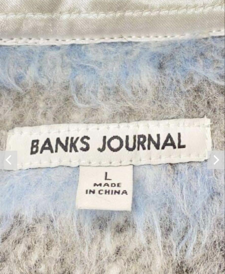 BANKS JOURNAL チェック柄シャツ Lサイズ