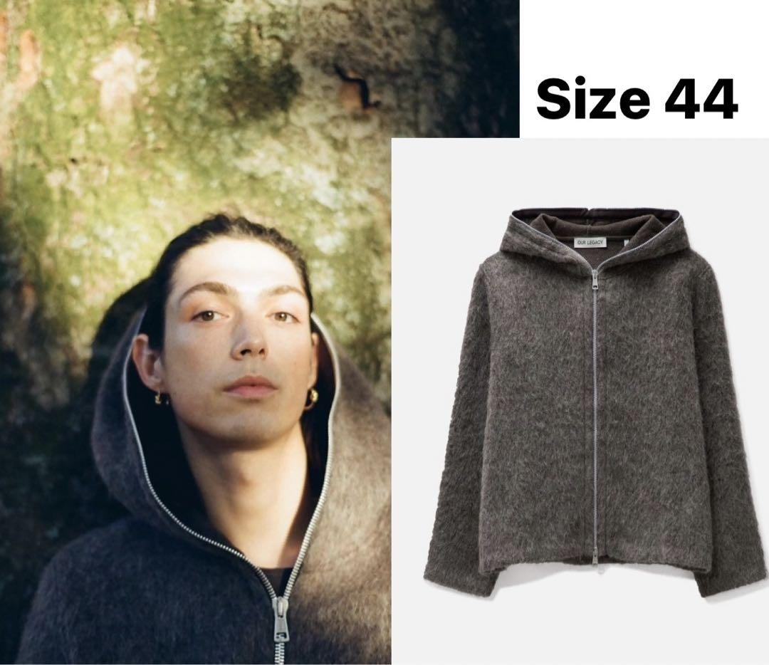OUR LEGACY 23AW FULL ZIP HOOD 44