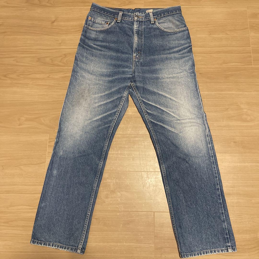 最大12%OFFクーポン LEVI'S 未使用 リーバイス メルカリ - L33 x W34 USA 雰囲気抜群 505 パンツ