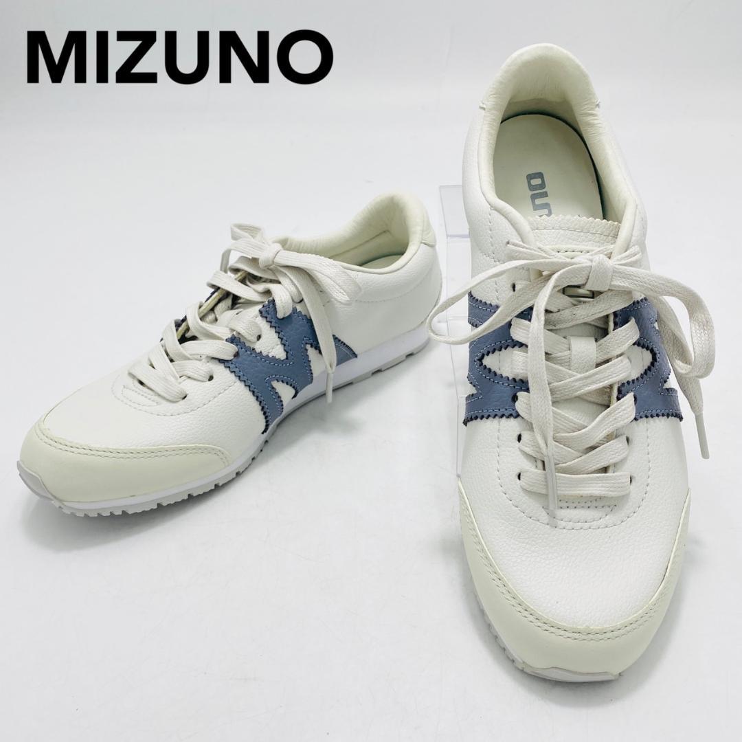 Mizuno ホワイト スニーカー ストラップ付き MIZUNO ミズノ公式 CW1 ユニセックス ホワイト スニーカー