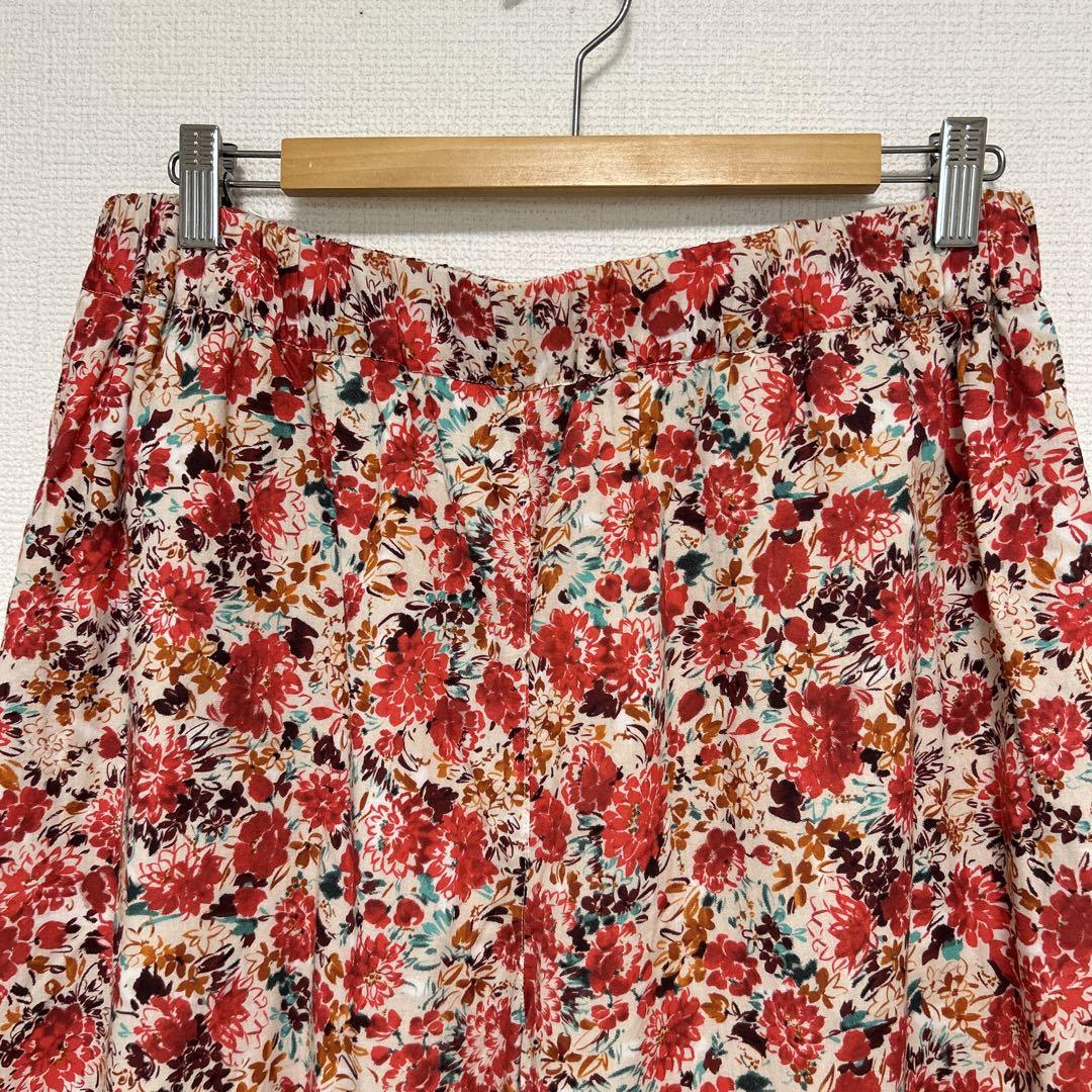 《美品》ジャーナルスタンダードラックス　コットンフラワーイージーパンツ　定番人気