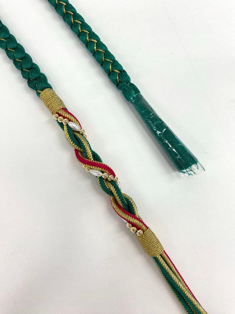 振袖用帯締め 飾り付き 7本おまとめ出品 正絹