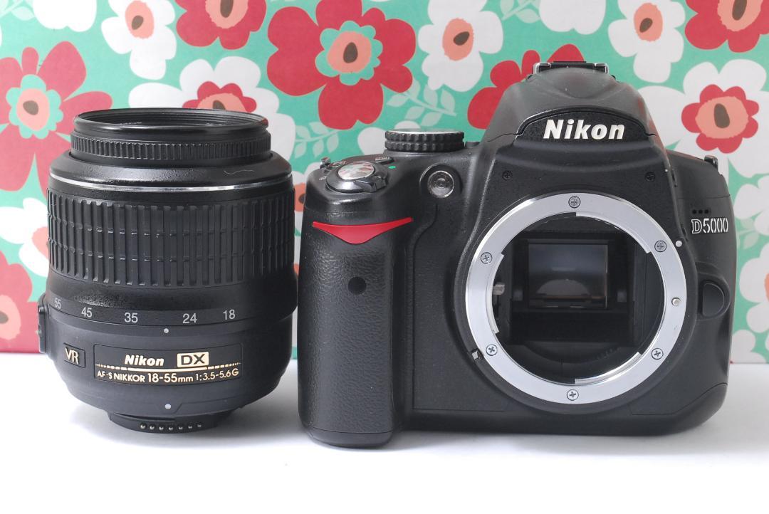 スマホ転送OK Nikon D5000一眼レフカメラ ニコン ❤初心者オススメ❤スマホ転送OK❤Nikon D5000❤自撮,動画OK
