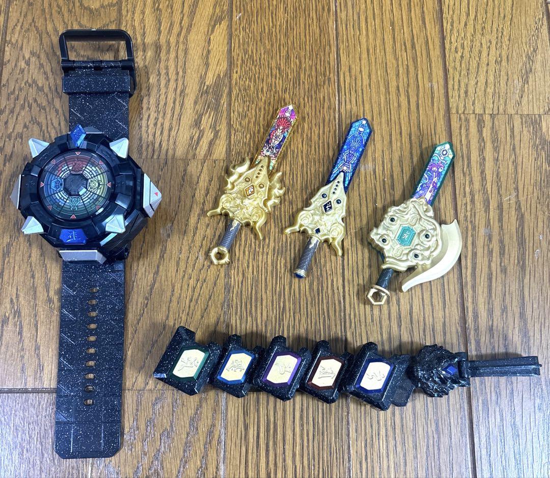 DX 妖怪ウォッチオーガ 妖聖剣ver.不動明王・界　DX ゲンブ法典斧妖聖剣