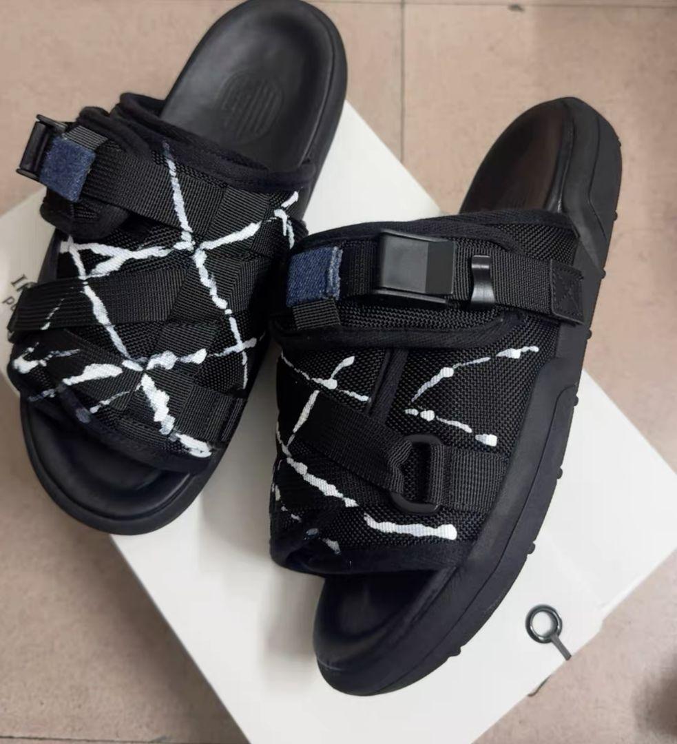 【未使用】visvim クリスト サンダル Mサイズ ブラック visvim ビズビム christo サンダル Mサイズ - メルカリ