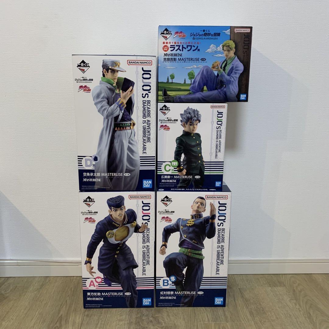 ジョジョの奇妙な冒険 フィギュアセット 一番くじ - メルカリ