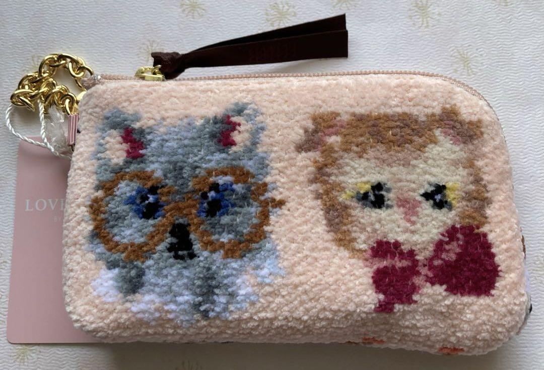 ラブラリープリティーキャッツ　 キー&カードポーチ