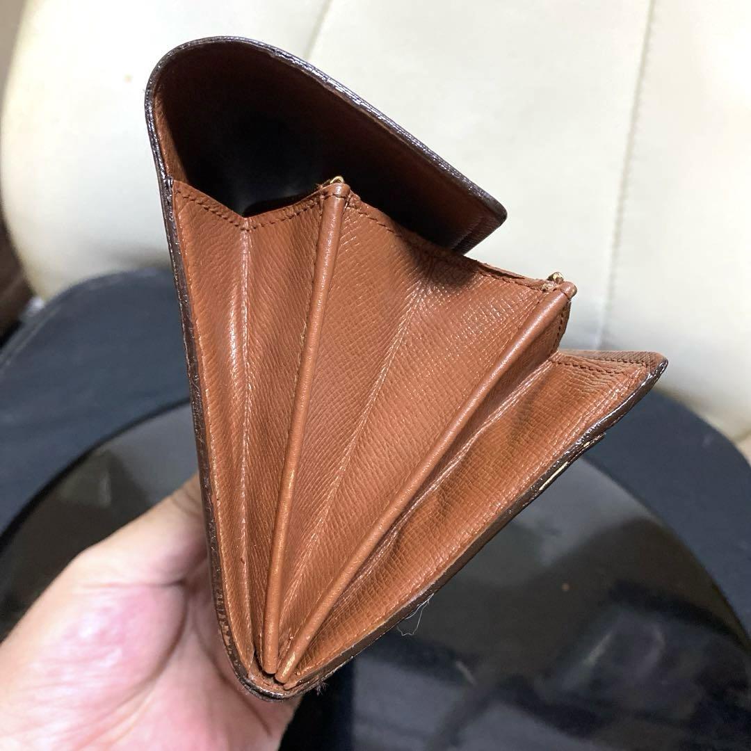 ⑨☆良品♪カード2枚タイプ☆サラ長財布