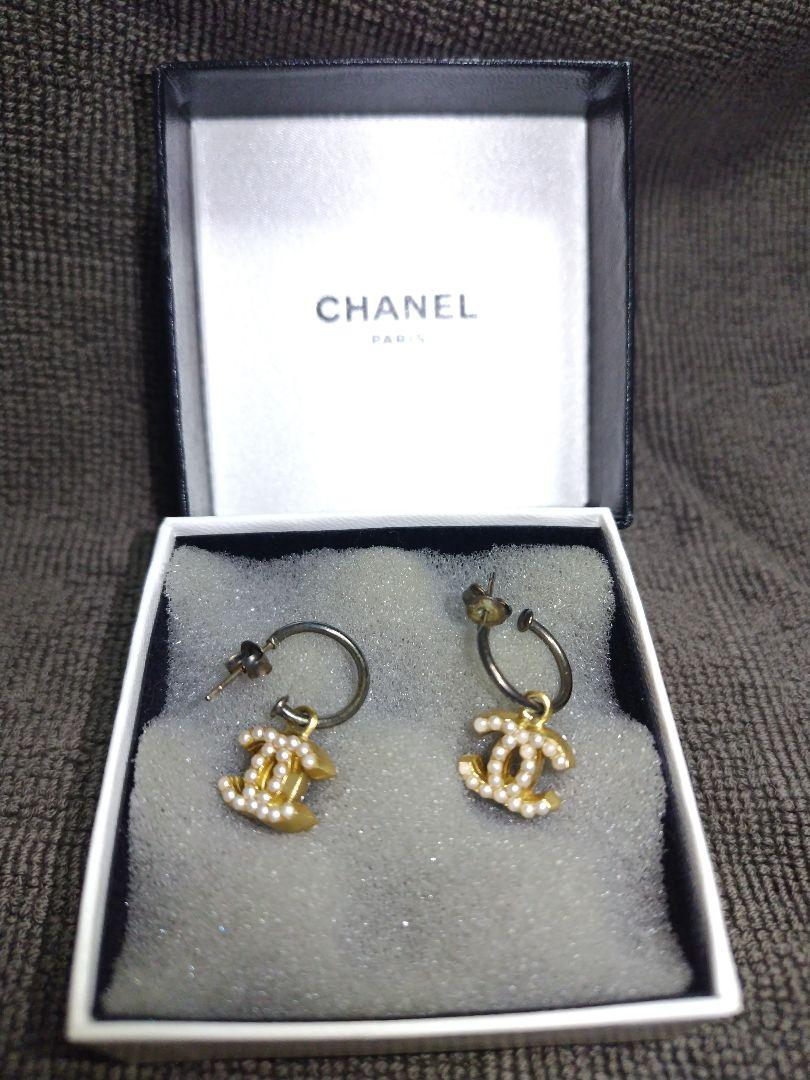 CHANEL シャネル ココマークパールピアス