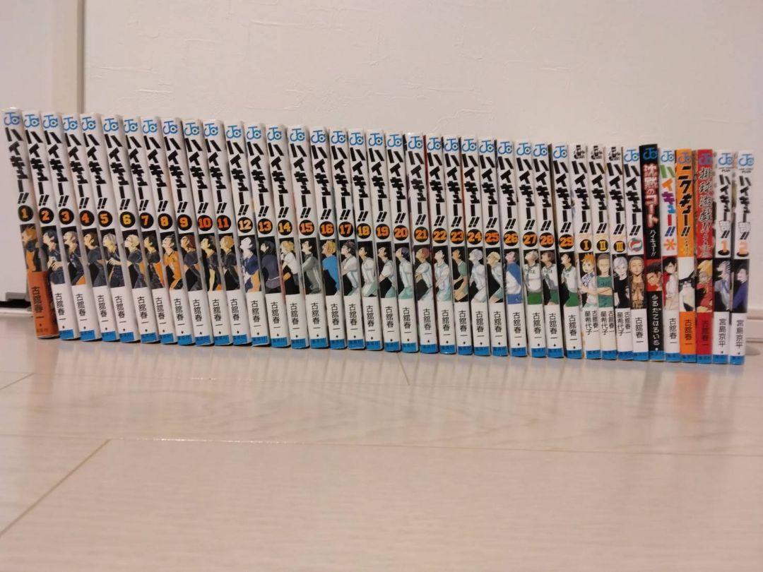 速くおよび自由な 即購入OK！ ハイキュー!! 1～29巻セット＋小説版 漫画 少年漫画