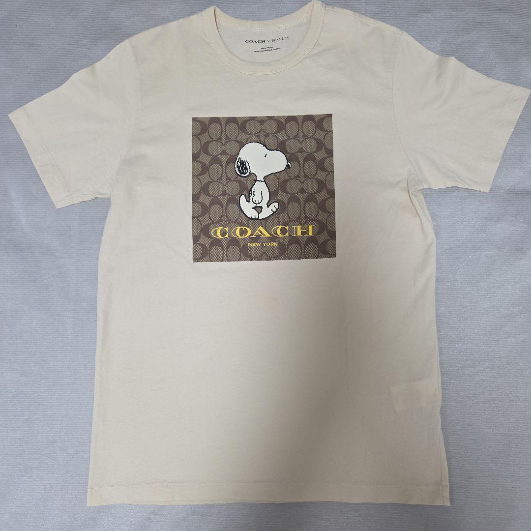 COACH × PEANUTS スヌーピー Tシャツ S - メルカリ