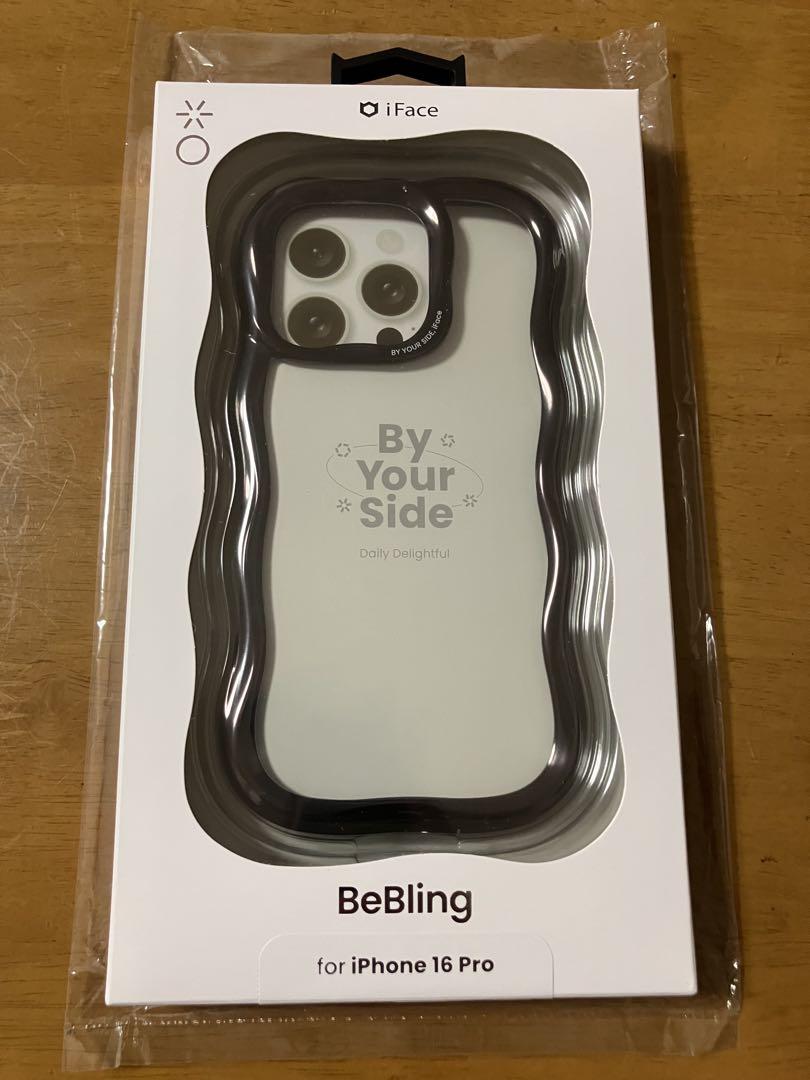 新品未開封　iface BeBling iPhone16pro ブラック