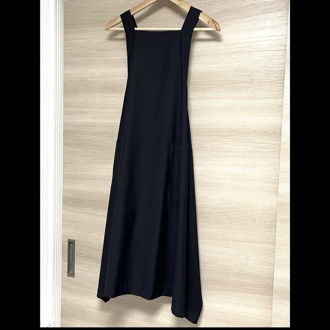 アトリエドゥサボン エプロンワンピース ロング