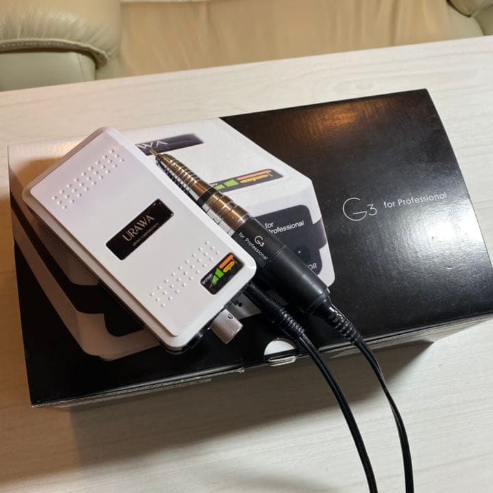 ウラワG3 ネイルマシーン　おまけ付き ウラワ G3 URAWA 浦和 プロ用 ネイルマシーン プッシャー付 ネイル