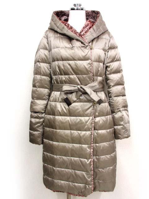 美品 'S Max Mara ダブルフェイス リバーシブル ダウンコート