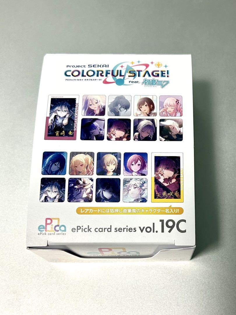 プロセカ エピカ ePick card 19C 未開封 1BOX
