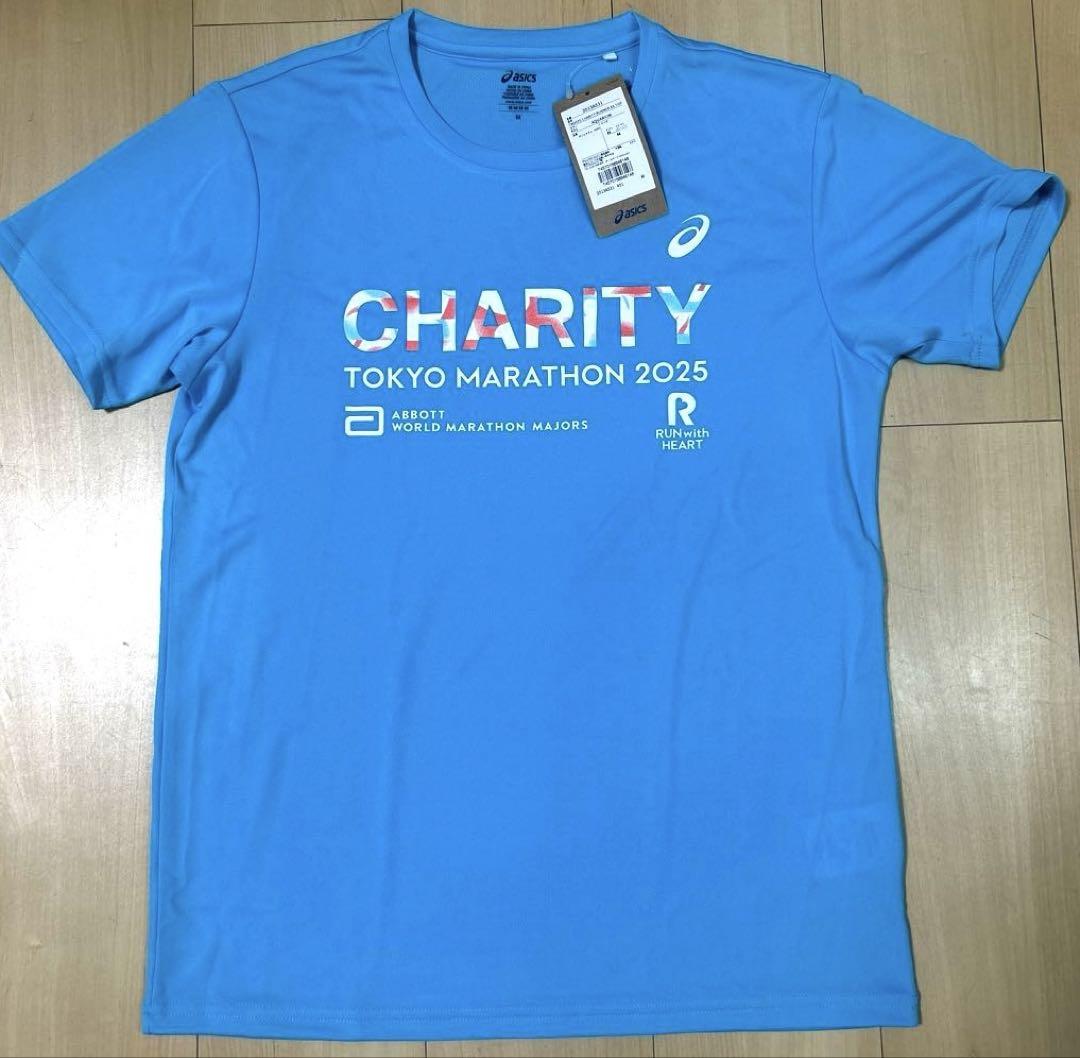 東京マラソン2025チャリティーマラソンTシャツMサイズ【新品未