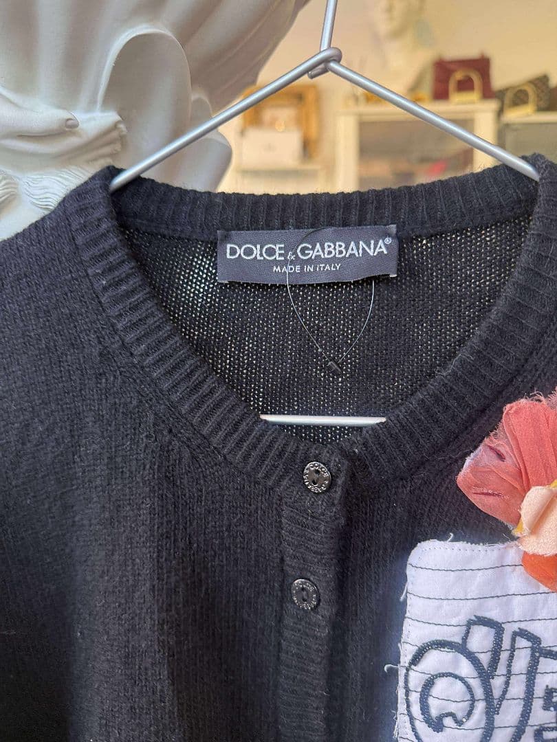 Dolce & Gabbana ブラックカーディガン Dolce & Gabbana ブラックカーディガン