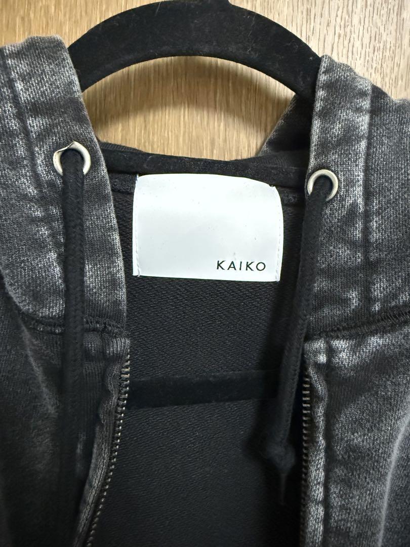 KAIKO DOUBLE ZIP PARKA FADED BLACK