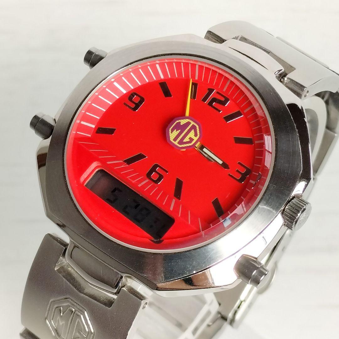 MG MorrisGarage　デジアナ　MG005 クオーツ稼働品