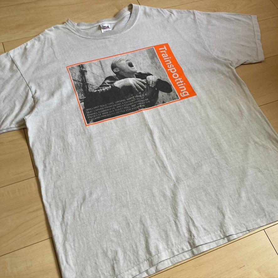XL 90sトレインスポッティング ビンテージ 映画Tシャツ フォトT 写真家T