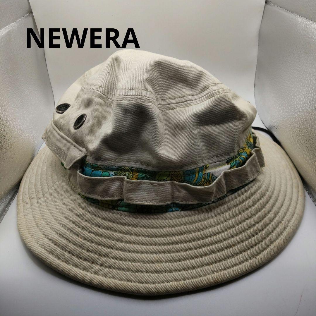 ◆9373 NEWERA　ニューエラ　アウトドアハット　ベージュ