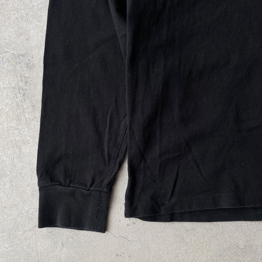 A BATHING APE アベイシング エイプ ロンT ロゴ 黒