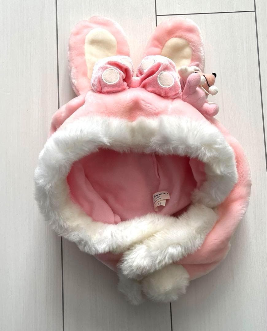 【匿名配送】ミニー　ファンキャップ　ディズニー　かぶりもの　カチューシャ　うさぎ