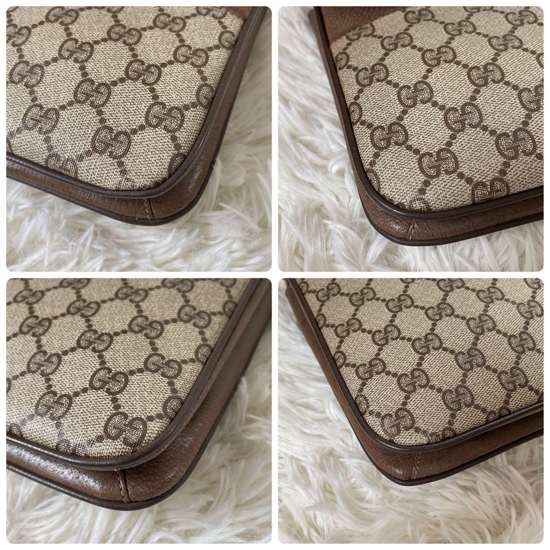 GUCCI GGスプリーム柄ショルダーバッグヴィンテージ