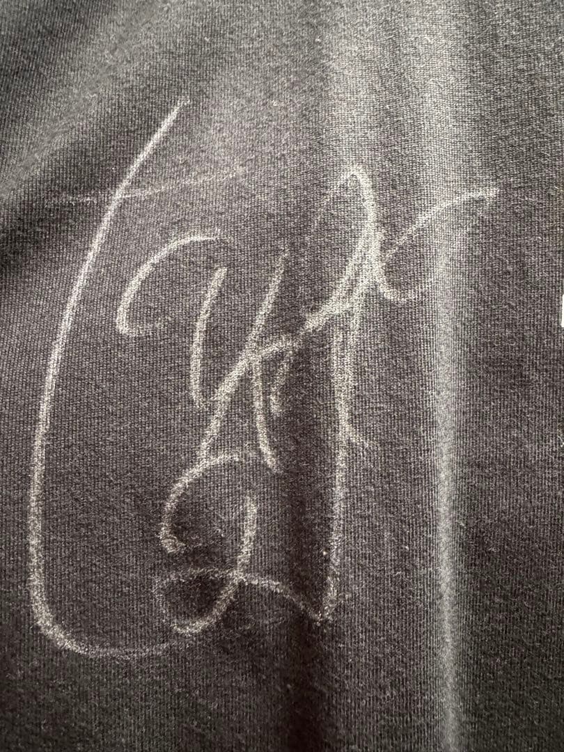 RIDDLE サイン入り 黒 Tシャツ RIDDLE サイン入り 黒 Tシャツ