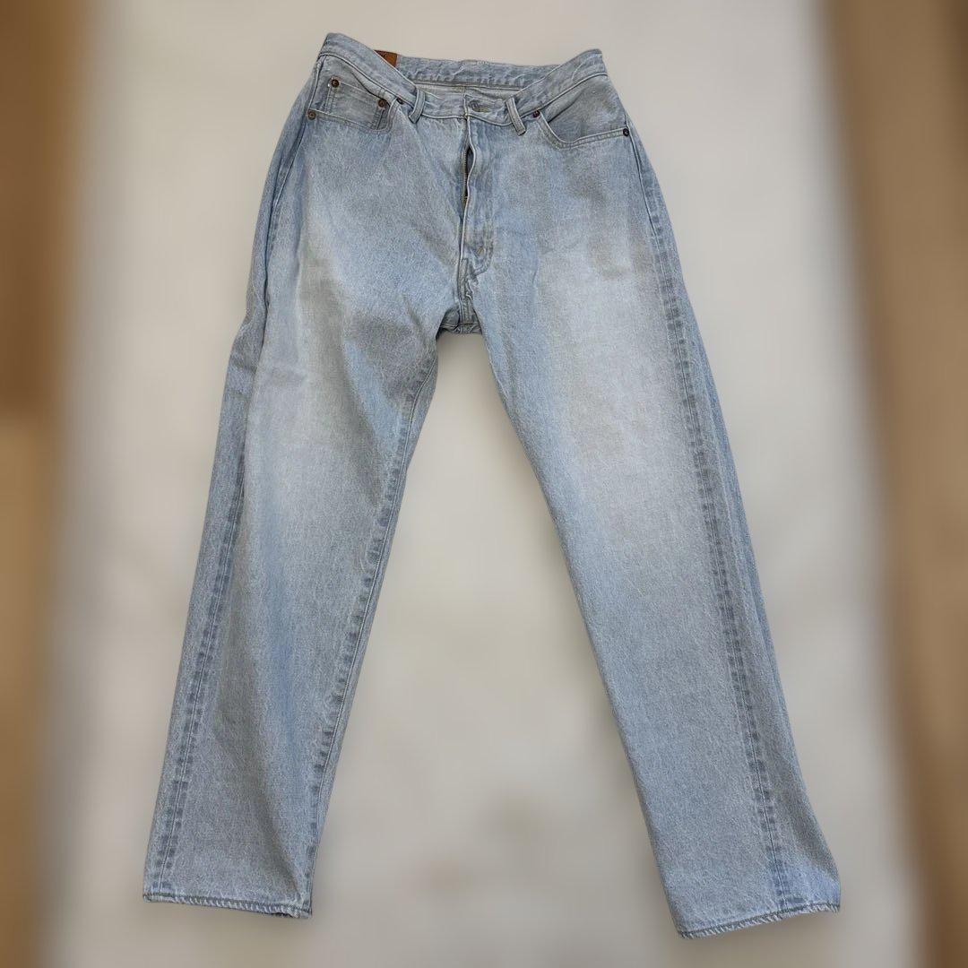 『5P Zipper Front Denim Pants』