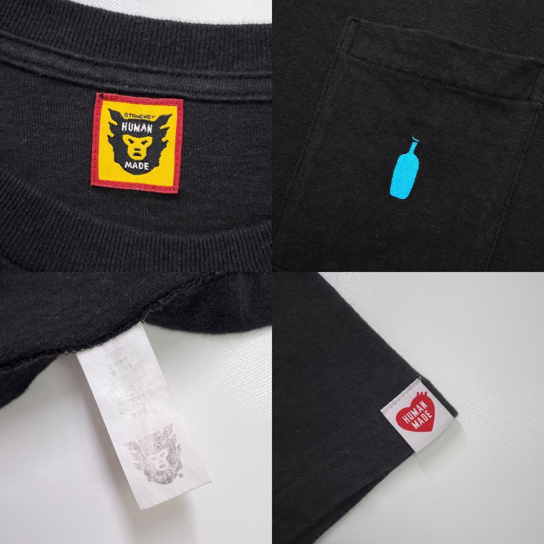 非常に高い品質 ヒューマンメイド × ブルーボトルコーヒー ポケット Tシャツ M トップス