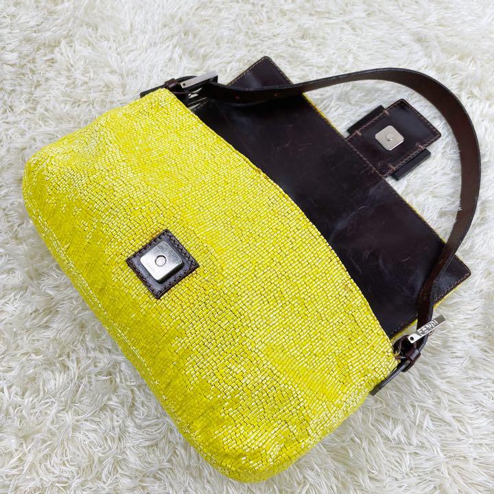 ⭐️入手困難 FENDI マンマバケット ビーズ スパンコール FF