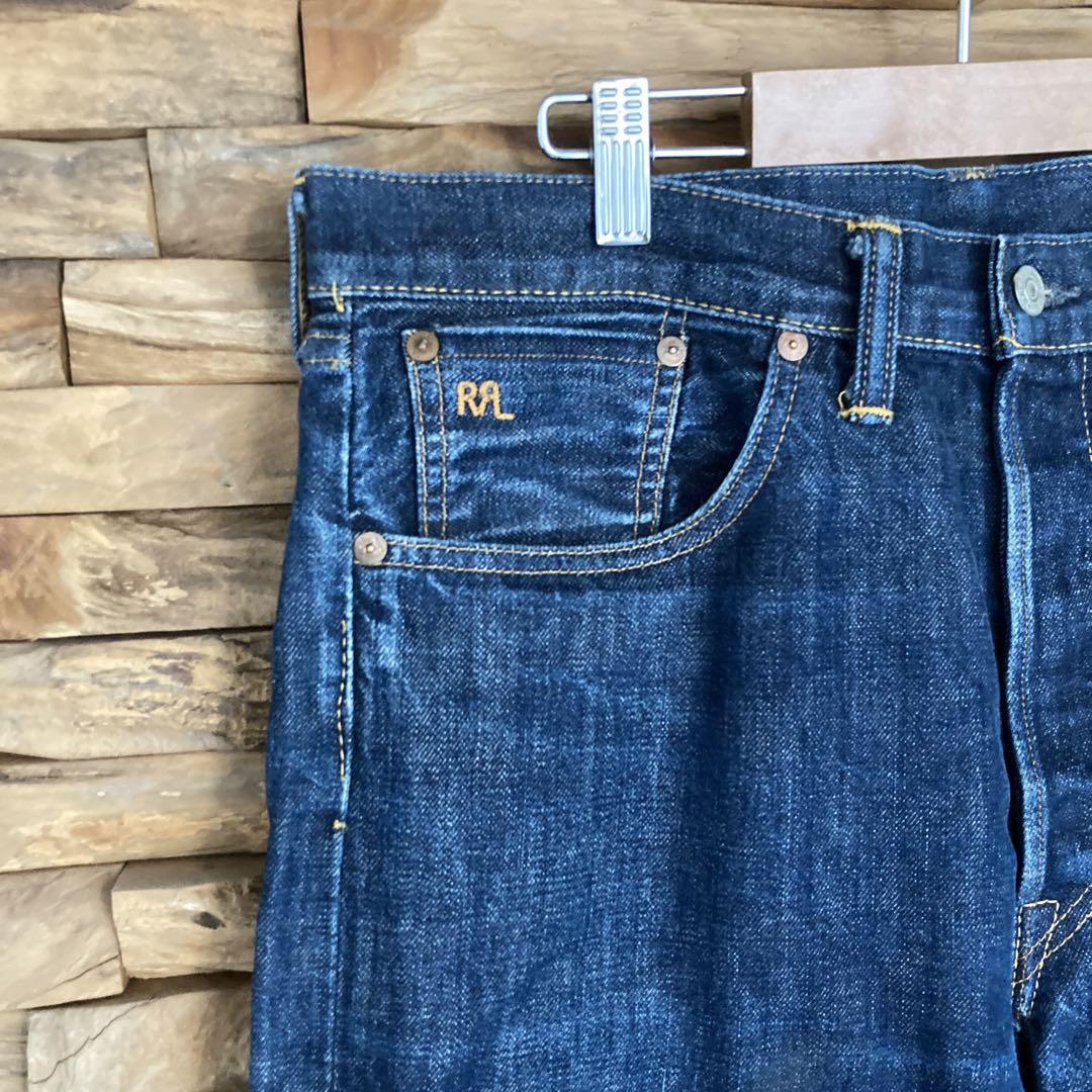 RRL ラルフローレンストレートデニム 濃紺 ダブルアール - メルカリ RRL ラルフローレンストレートデニム 濃紺 ダブルアール - メルカリ
