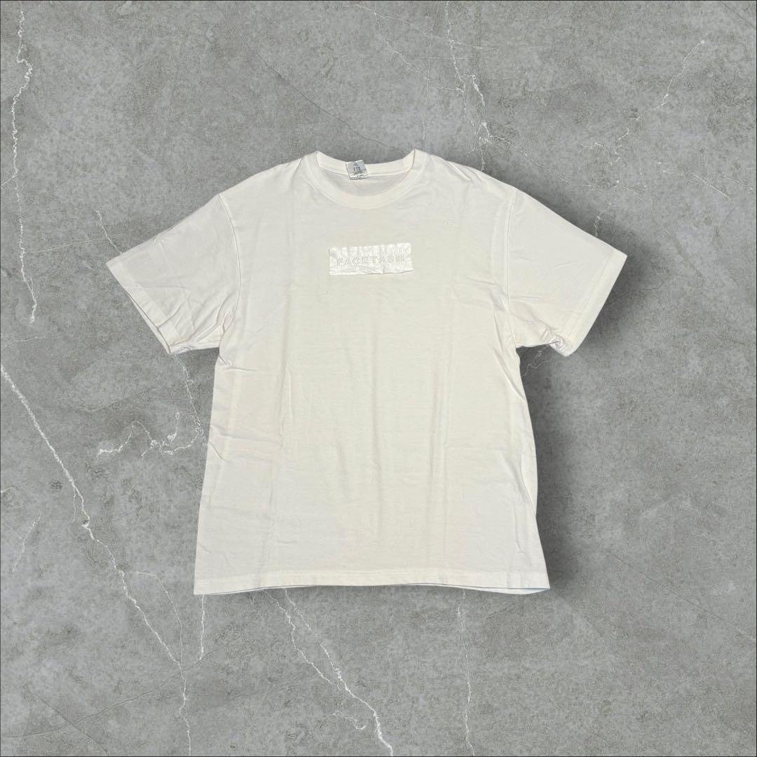 FACETASM × dogs 刺繍タグ T-shirt white