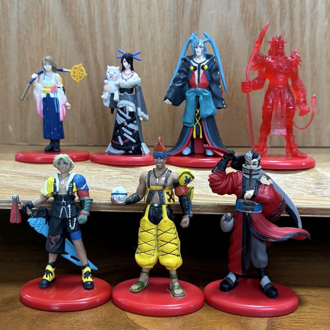 ファイナルファンタジー　フィギュア　コカコーラ　彩色版　コンプリートセット コカコーラ ファイナルファンタジー フィギュア コンプリート